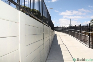 Handrails and Balustrades for retaining wall alongside a bikeway at Wayville SA